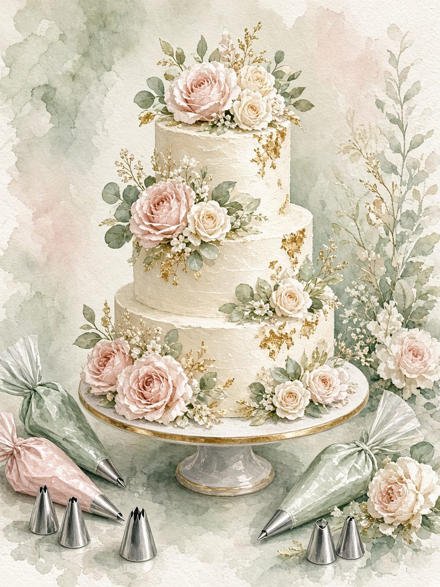 The Art of the Cake — painted cover